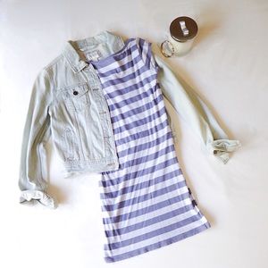 Striped T-Shirt Dress Size Small